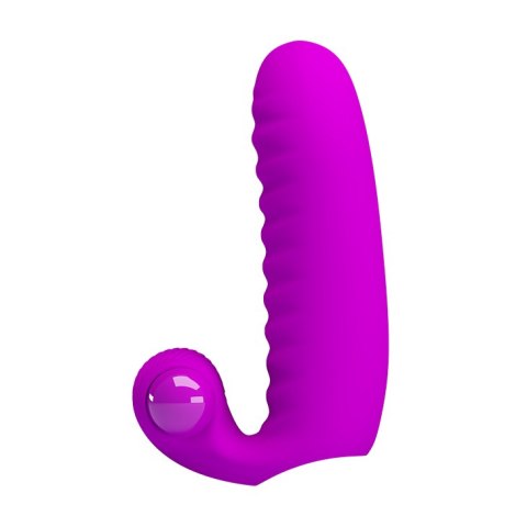 PRETTY LOVE - Abbott Double finger silicone Vibrator Pretty Love