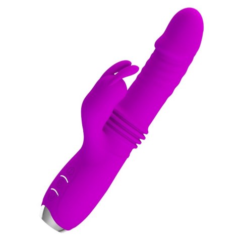 Wibrator Królik - DOROTHY USB 3 Thrusting 12 Vibration Pretty Love