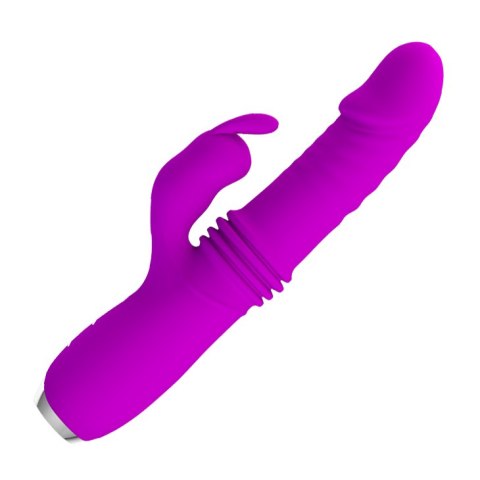 Wibrator Królik - DOROTHY USB 3 Thrusting 12 Vibration Pretty Love