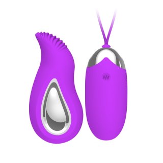 Wibrujące Jajko i Wibrujący Pilot - EDEN USB 12 suction functions Pretty Love