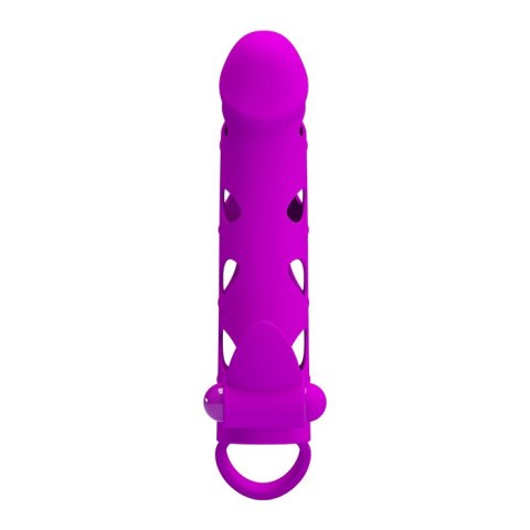 PRETTY LOVE - Vibrating Penis Sleeve with Ball Strap Pretty Love