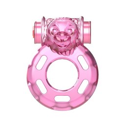 BAILE - Vibrating Cock Ring Bear Pink Baile