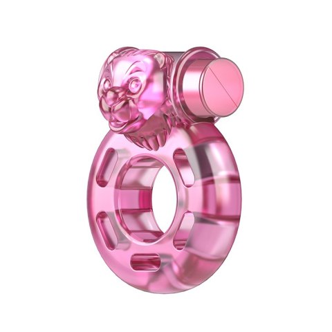 BAILE - Vibrating Cock Ring Bear Pink Baile