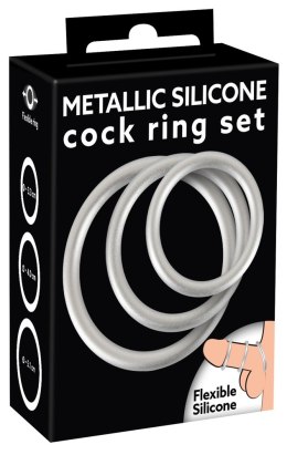 Metallic Silicone Cock ring se You2Toys