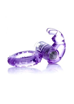 Pierścień erekcyjny - Rabbit Vibro CockRing Purple B - Series EasyLove