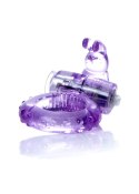 Pierścień erekcyjny - Rabbit Vibro CockRing Purple B - Series EasyLove
