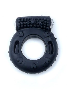Pierścień erekcyjny - Vibrating CockRing Black B - Series EasyLove