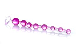 Plug/kulki-Jelly Anal 10 Beads Pink B - Series EasyLove