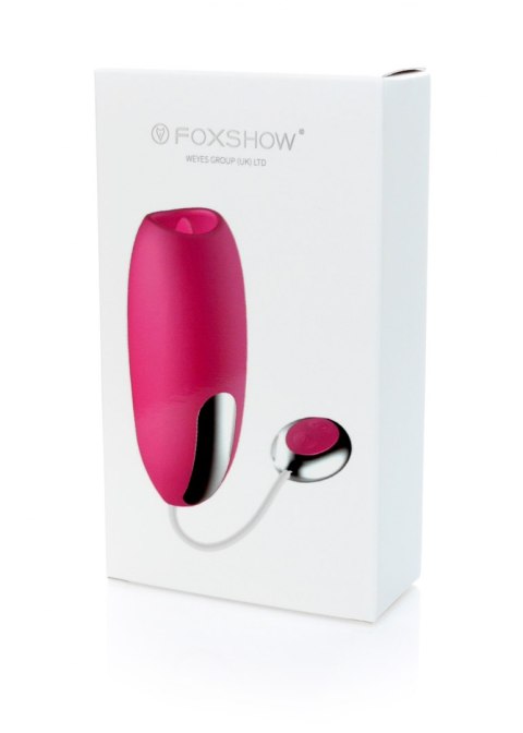 Stymulator-Silicone Clit Massager USB 7 function / Heating B - Series Fox