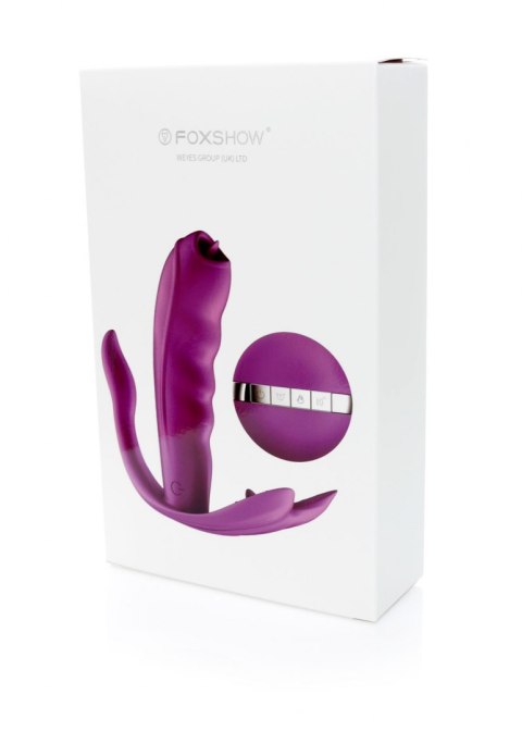 Stymulator-Silicone Panty Vibrator USB 7 Function / Heating B - Series Fox