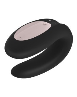 Wibrator - Double Joy Partner Vibrator Black Satisfyer