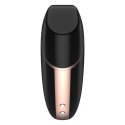 Wibrator - Love Triangle Air Pulse Stimulator + Vibration Black Satisfyer