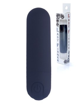 Wibrator Pocisk - Strong Bullet Vibrator Black USB 10 Function B - Series Magic