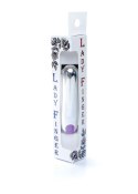 Wibrator-Strong Bullet Vibrator Silver/Purple USB 10 Function B - Series Magic