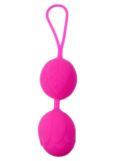 Kulki-Silicone Kegel Balls Pink B - Series EasyLove