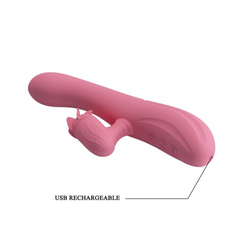 Wibrator - GINA 4 rotation 7 vibration USB Pretty Love