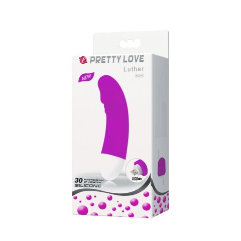 Wibrator punkt G - PRETTY LOVE - LUTHER USB 30 function Pretty Love