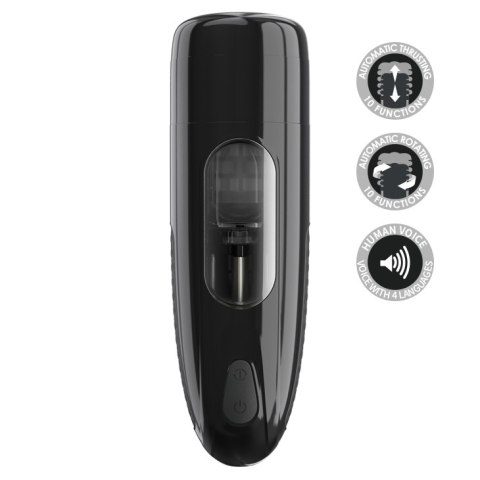 Masturbator - MARLON Automatic Rotating & Thrusting 10 Function, USB / Voice Pretty Love