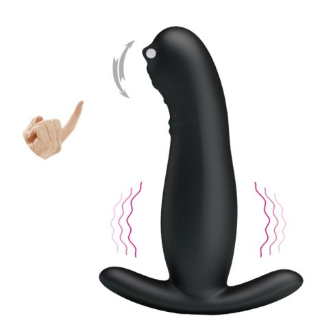 Masażer Prostaty - PRETTY LOVE - PROSTATE MASSAGER Tickling 4 & Vibrating 7 USB Pretty Love