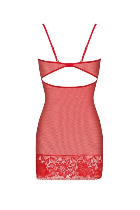 Bielizna - Vanessa XXL/XXXL (czerwona halka/red chemise) Anais