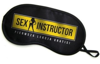 Maska- Opaska na oczy ""SEX INSTRUCTOR' Grammi