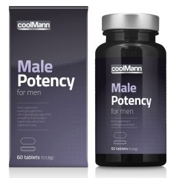 Supl. diety- CoolMann Male Potency Tabs (60 tab) Cobeco