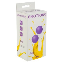 Vaginal balls without a loop Emotions Lexy Large purple Lola Toys