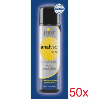 Żel - pjur analyse me! Comfort glide 2 ml - 50 sztuk Pjur