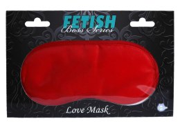 Opaska na oczy - Love Mask Red - B - Series Fetish Fetish B - Series