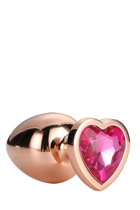 GLEAMING LOVE ROSE GOLD PLUG LARGE Dream Toys