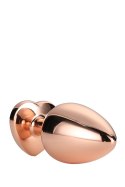 GLEAMING LOVE ROSE GOLD PLUG LARGE Dream Toys