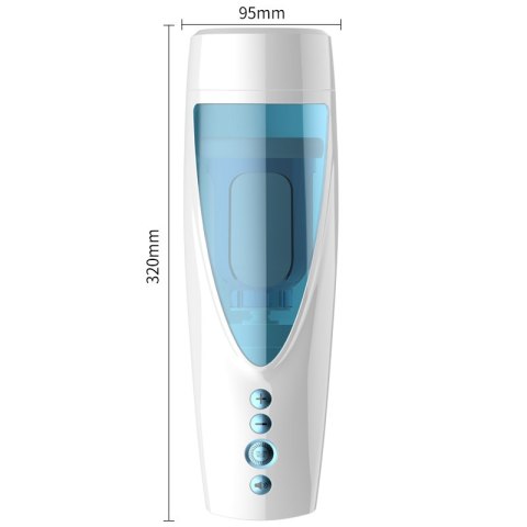 Masturbator - Vibrating, Rotating and Flashing Masturbation USB 10+10 Function / Talk Mode B - Series Fox