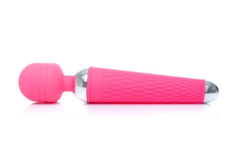 Stymulator-Power Massager Wand USB Pink 10 funkcji B - Series Magic