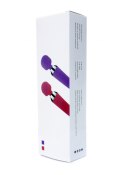 Stymulator-Power Massager Wand USB Purple 10 funkcji B - Series Magic