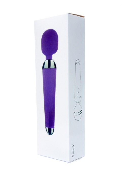 Stymulator-Power Massager Wand USB Purple 10 funkcji B - Series Magic