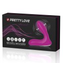 Pompowany Masażer Prostaty - Leonard USB 12 Functions (pink) Pretty Love