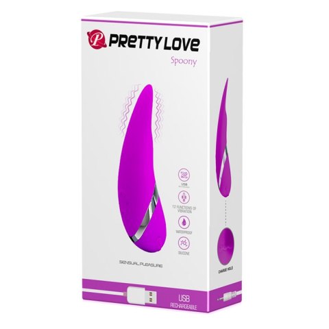 Wibrator - SPOONY USB 12 functions Pretty Love