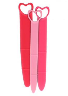 Silicone Vaginal Dilators 3pcs Pink Mae B