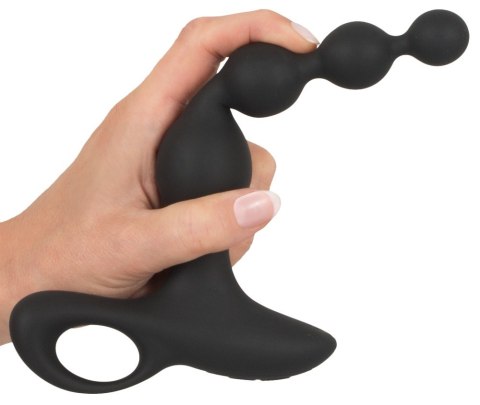 BV Vibrating Anal Beads Black Velvets