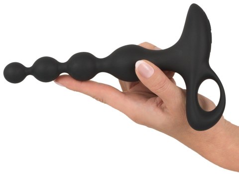 BV Vibrating Anal Beads Black Velvets