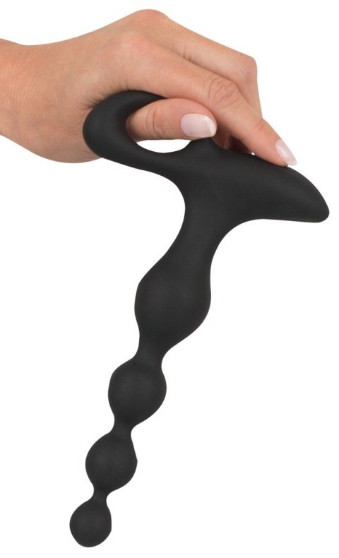 BV Vibrating Anal Beads Black Velvets