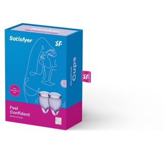 Tampony - Feel Confident Menstrual Cup (lila) Satisfyer