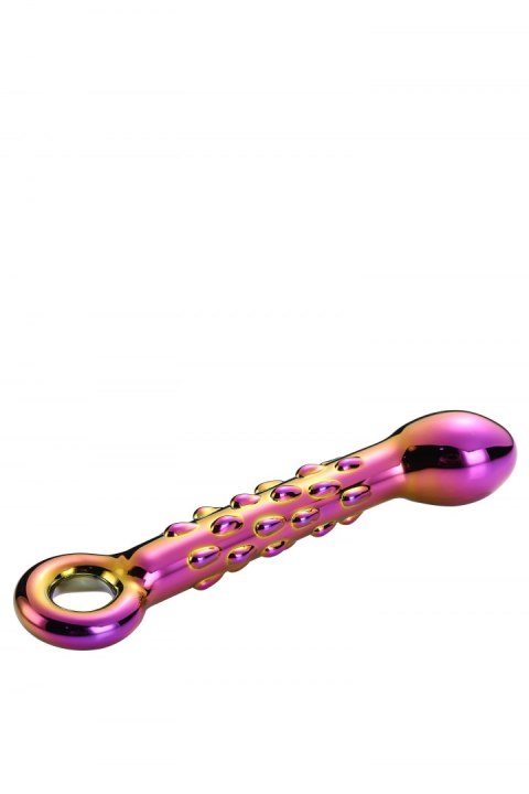 GLAMOUR GLASS RIBBED G-SPOT DILDO Dream Toys