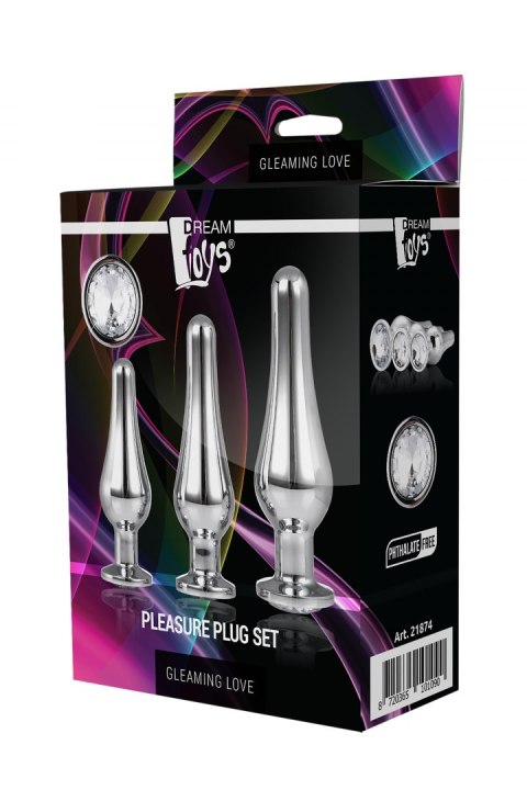 GLEAMING LOVE PLEASURE SET SILVER Dream Toys