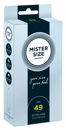 Mister Size 49mm pack of 10 Mister Size