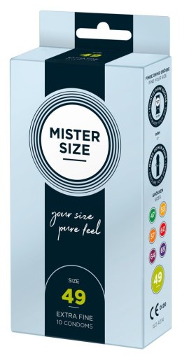 Mister Size 49mm pack of 10 Mister Size