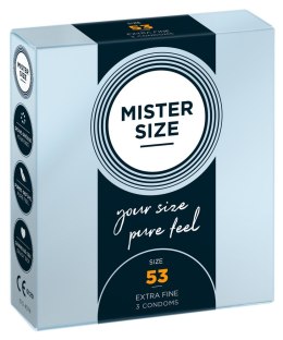 Mister Size 53mm pack of 3 Mister Size