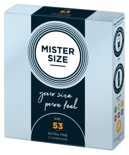 Mister Size 53mm pack of 3 Mister Size