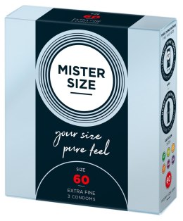 Mister Size 60mm pack of 3 Mister Size