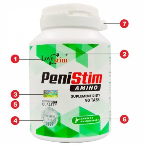 Supl.diety-LSTIM suplement Penistim Amino 90kaps LoveStim